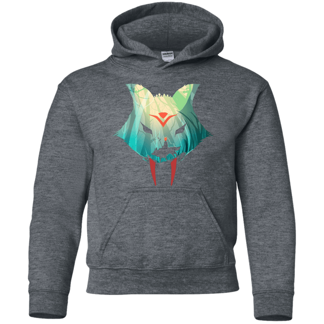 Sweatshirts Dark Heather / YS Prince Momo Youth Hoodie