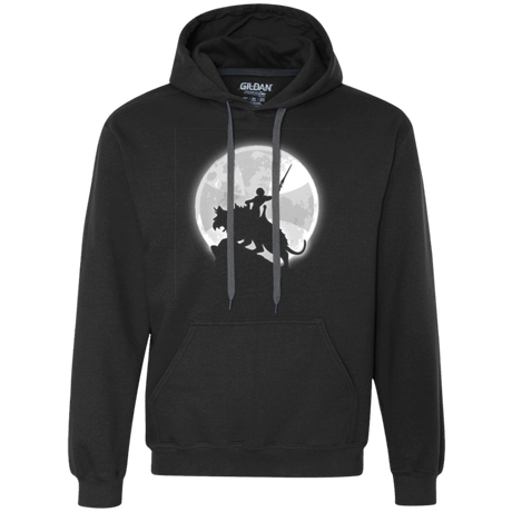 Sweatshirts Black / Small Prince under the moon Premium Fleece Hoodie