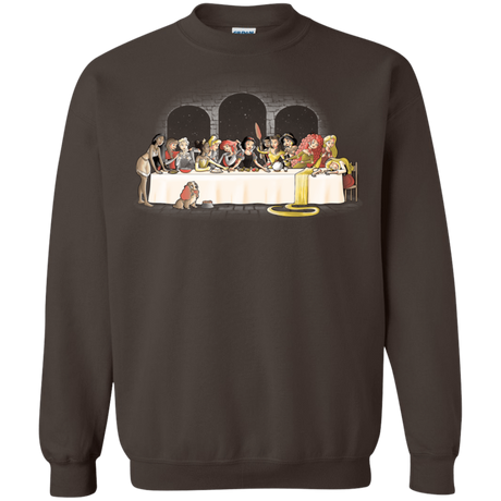 Sweatshirts Dark Chocolate / S Princess Dinner (2) Crewneck Sweatshirt