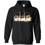 Sweatshirts Black / S Princess Dinner (2) Pullover Hoodie