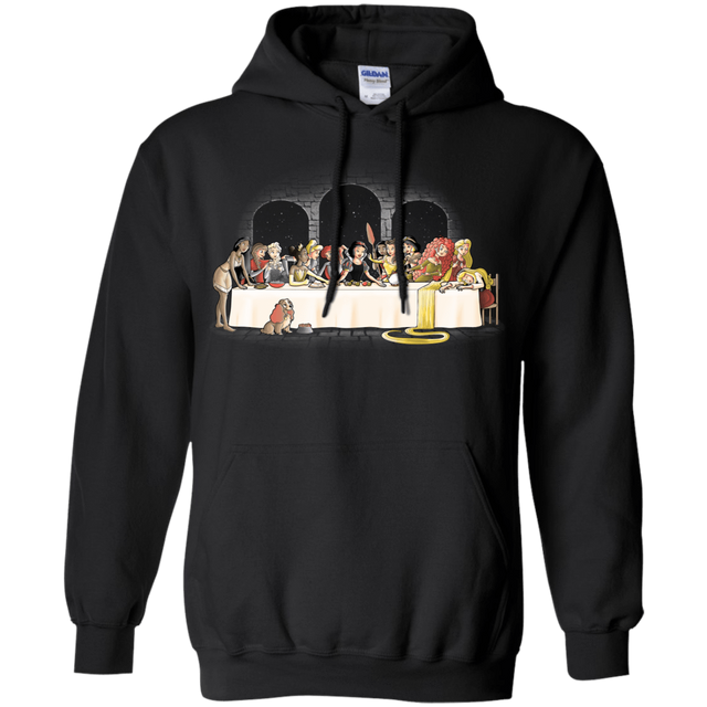 Sweatshirts Black / S Princess Dinner (2) Pullover Hoodie