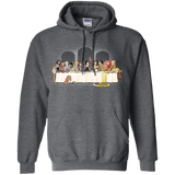 Sweatshirts Dark Heather / S Princess Dinner (2) Pullover Hoodie