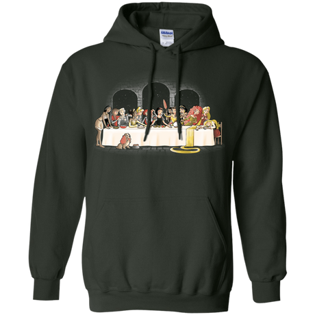 Sweatshirts Forest Green / S Princess Dinner (2) Pullover Hoodie