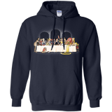 Sweatshirts Navy / S Princess Dinner (2) Pullover Hoodie