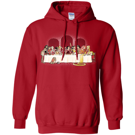 Sweatshirts Red / S Princess Dinner (2) Pullover Hoodie