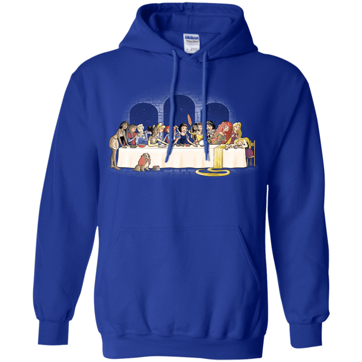 Sweatshirts Royal / S Princess Dinner (2) Pullover Hoodie