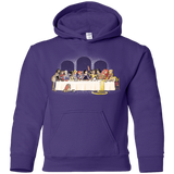 Sweatshirts Purple / YS Princess Dinner (2) Youth Hoodie