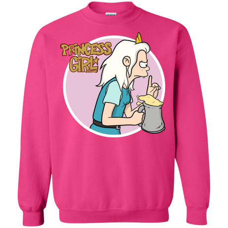 Sweatshirts Heliconia / S Princess Girl Crewneck Sweatshirt