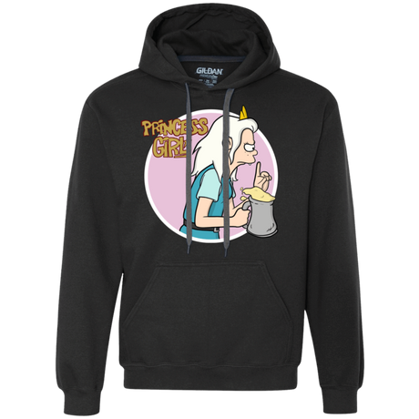 Sweatshirts Black / S Princess Girl Premium Fleece Hoodie