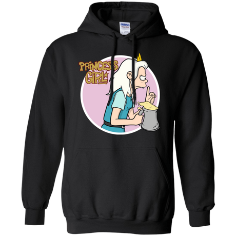 Sweatshirts Black / S Princess Girl Pullover Hoodie