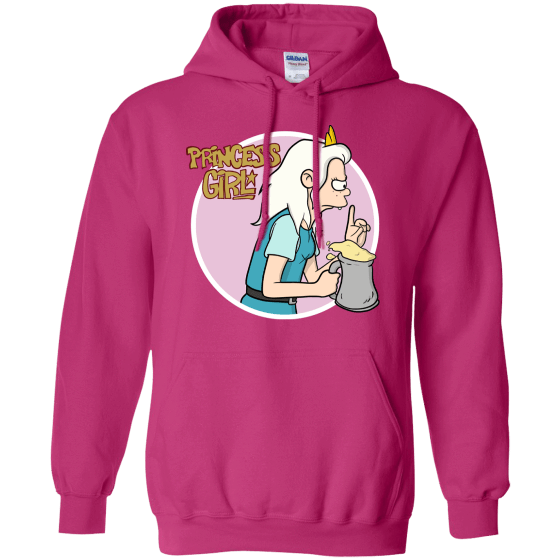 Sweatshirts Heliconia / S Princess Girl Pullover Hoodie