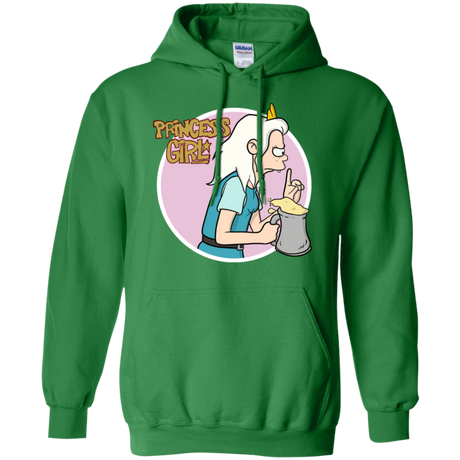 Sweatshirts Irish Green / S Princess Girl Pullover Hoodie