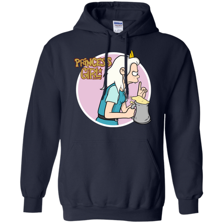 Sweatshirts Navy / S Princess Girl Pullover Hoodie