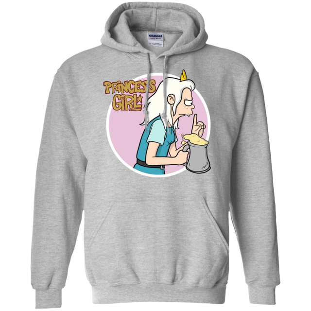 Sweatshirts Sport Grey / S Princess Girl Pullover Hoodie