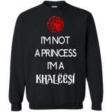 Sweatshirts Black / Small Princess Khaleesi Crewneck Sweatshirt