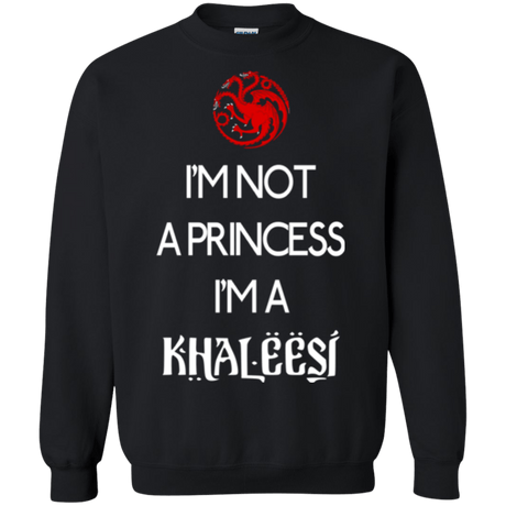 Sweatshirts Black / Small Princess Khaleesi Crewneck Sweatshirt