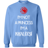 Sweatshirts Carolina Blue / Small Princess Khaleesi Crewneck Sweatshirt