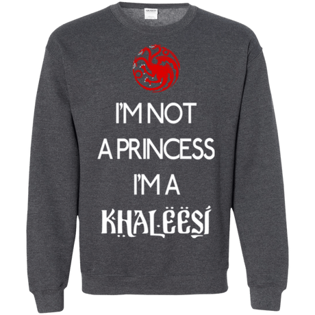 Sweatshirts Dark Heather / Small Princess Khaleesi Crewneck Sweatshirt