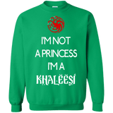 Sweatshirts Irish Green / Small Princess Khaleesi Crewneck Sweatshirt