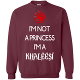 Sweatshirts Maroon / Small Princess Khaleesi Crewneck Sweatshirt