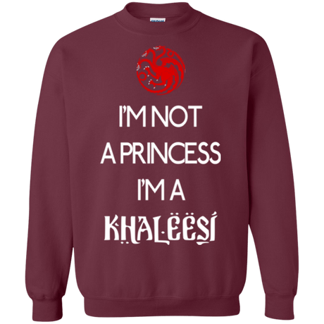Sweatshirts Maroon / Small Princess Khaleesi Crewneck Sweatshirt