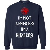 Sweatshirts Navy / Small Princess Khaleesi Crewneck Sweatshirt