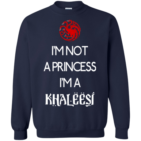 Sweatshirts Navy / Small Princess Khaleesi Crewneck Sweatshirt
