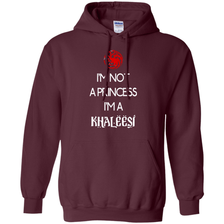 Sweatshirts Maroon / Small Princess Khaleesi Pullover Hoodie