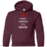 Sweatshirts Maroon / YS Princess Khaleesi Youth Hoodie