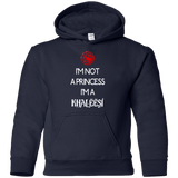 Sweatshirts Navy / YS Princess Khaleesi Youth Hoodie