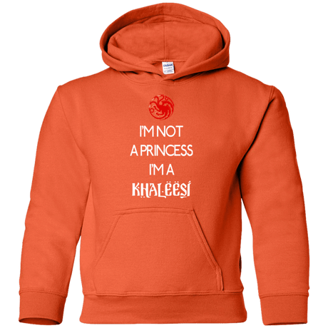 Sweatshirts Orange / YS Princess Khaleesi Youth Hoodie