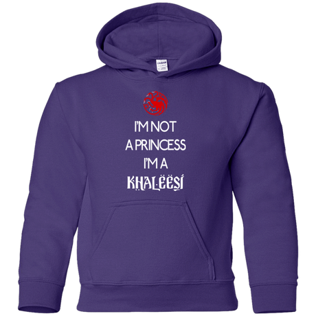 Sweatshirts Purple / YS Princess Khaleesi Youth Hoodie