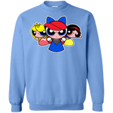 Sweatshirts Carolina Blue / Small Princess Puff Girls Crewneck Sweatshirt