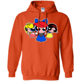 Sweatshirts Orange / Small Princess Puff Girls Pullover Hoodie