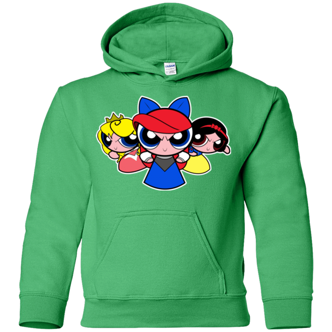 Sweatshirts Irish Green / YS Princess Puff Girls Youth Hoodie