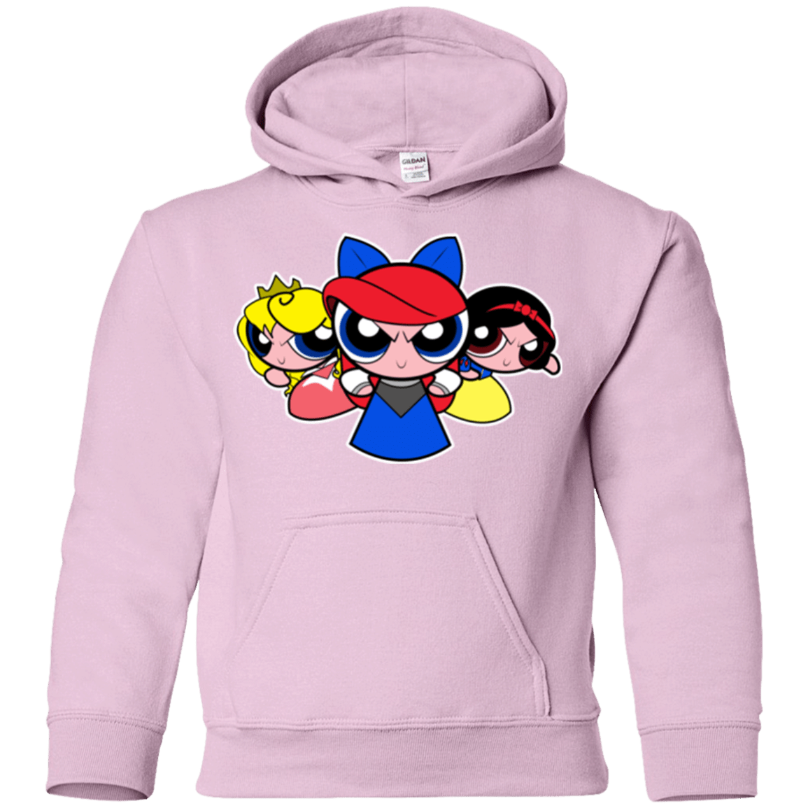 Sweatshirts Light Pink / YS Princess Puff Girls Youth Hoodie