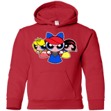 Sweatshirts Red / YS Princess Puff Girls Youth Hoodie