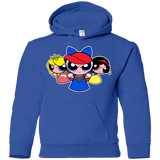 Sweatshirts Royal / YS Princess Puff Girls Youth Hoodie