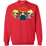 Sweatshirts Red / Small Princess Puff Girls2 Crewneck Sweatshirt