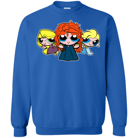 Sweatshirts Royal / Small Princess Puff Girls2 Crewneck Sweatshirt