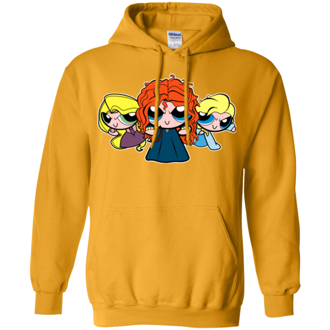 Sweatshirts Gold / Small Princess Puff Girls2 Pullover Hoodie