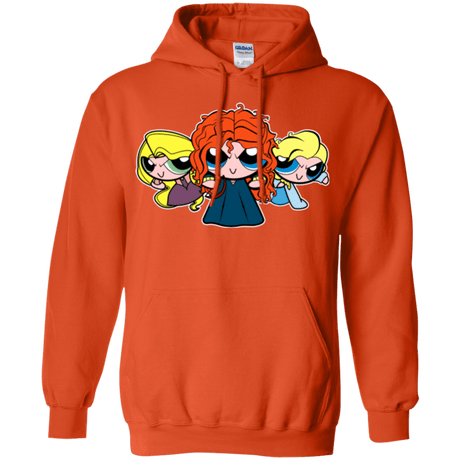 Sweatshirts Orange / Small Princess Puff Girls2 Pullover Hoodie