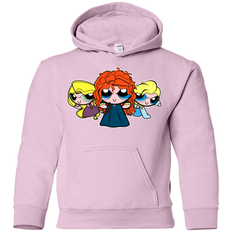 Sweatshirts Light Pink / YS Princess Puff Girls2 Youth Hoodie