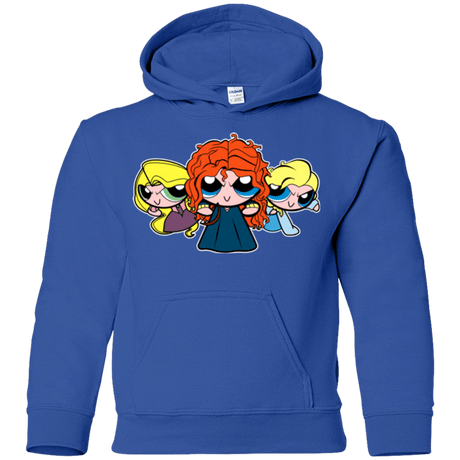 Sweatshirts Royal / YS Princess Puff Girls2 Youth Hoodie