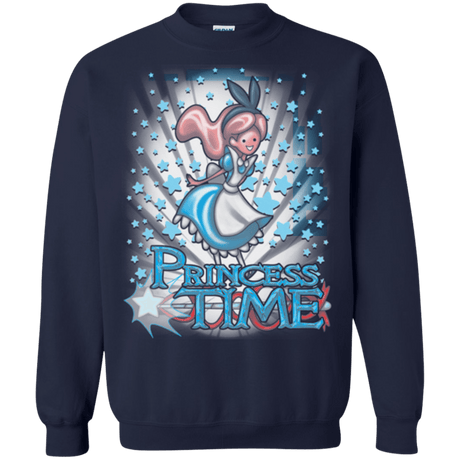 Sweatshirts Navy / Small Princess Time Alice Crewneck Sweatshirt