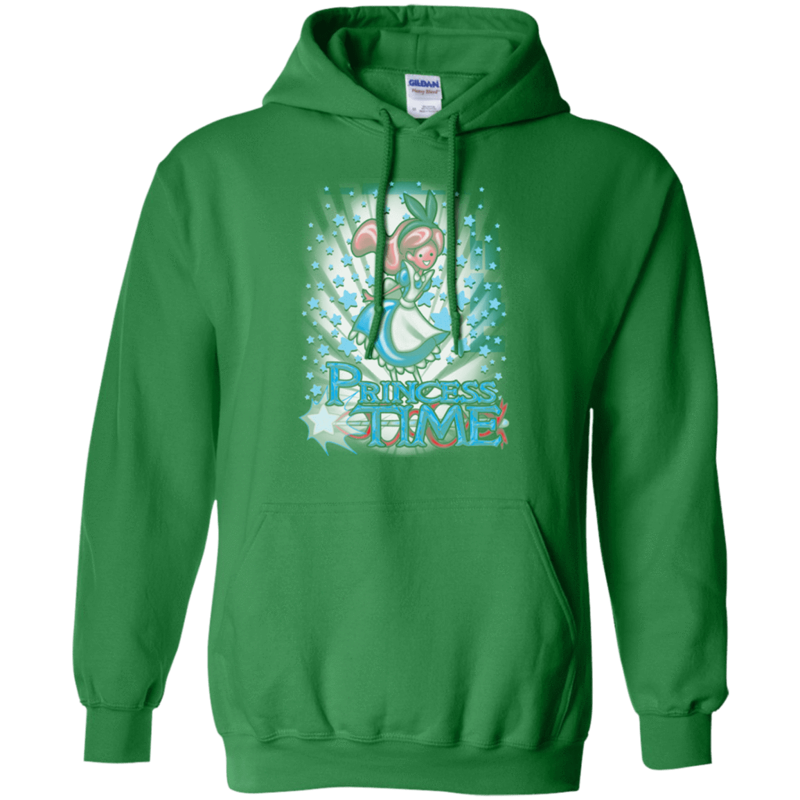 Sweatshirts Irish Green / Small Princess Time Alice Pullover Hoodie
