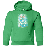 Sweatshirts Irish Green / YS Princess Time Alice Youth Hoodie
