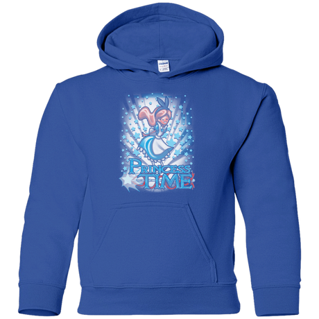 Sweatshirts Royal / YS Princess Time Alice Youth Hoodie
