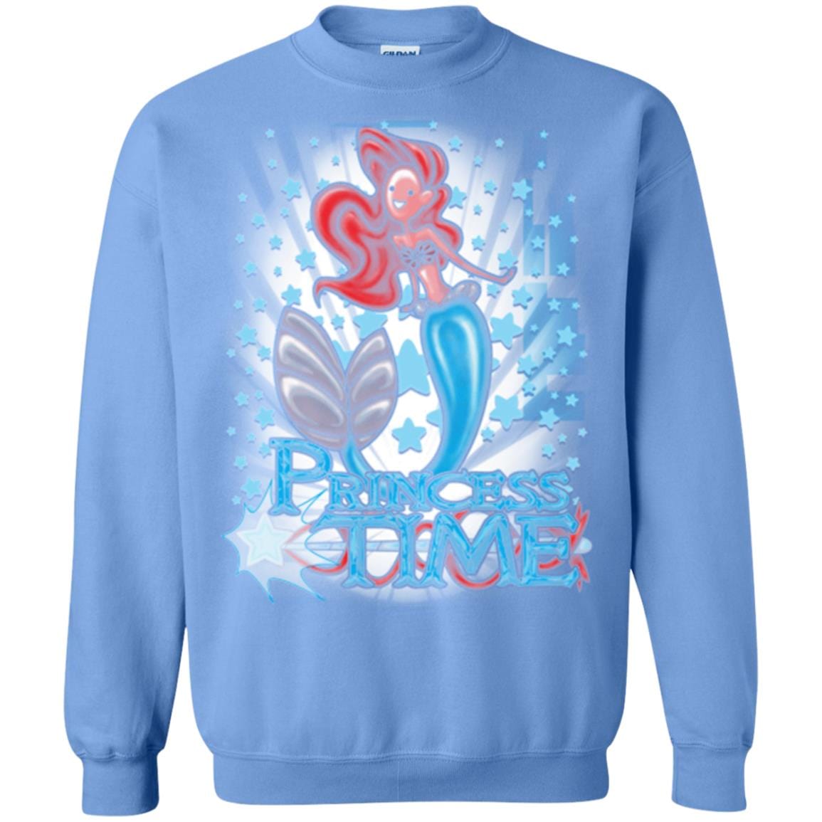 Sweatshirts Carolina Blue / Small Princess Time Ariel Crewneck Sweatshirt