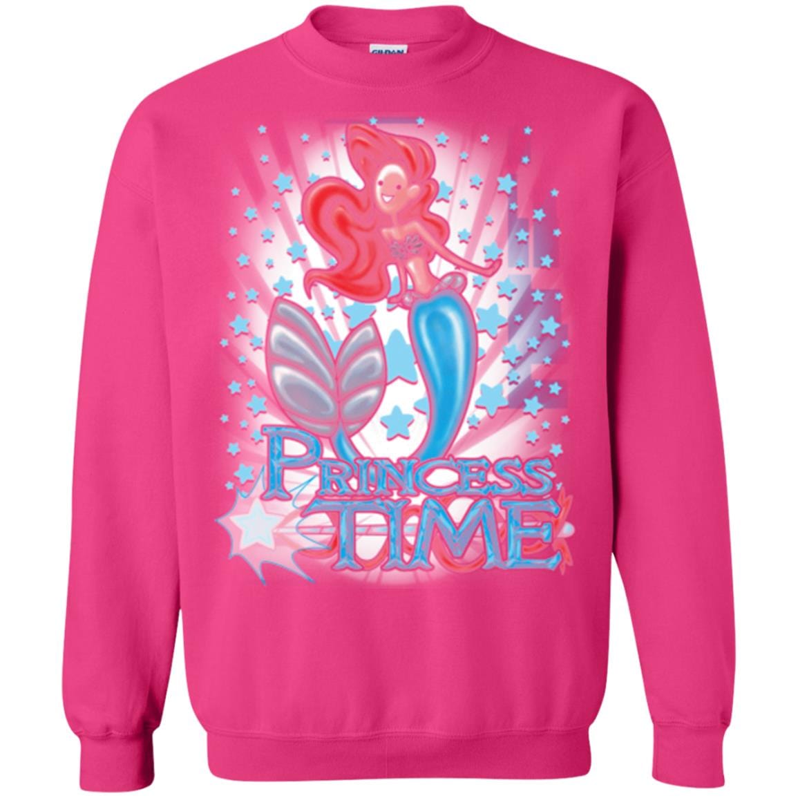 Sweatshirts Heliconia / Small Princess Time Ariel Crewneck Sweatshirt